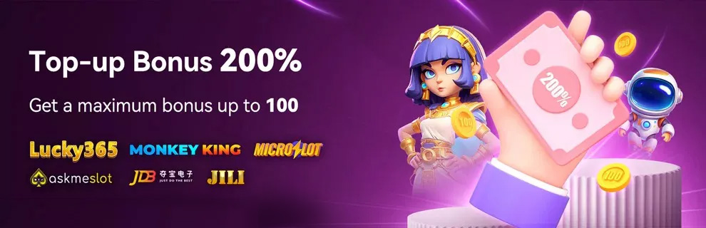Deposit Bonus 200%